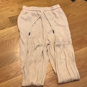 Beige Joggers